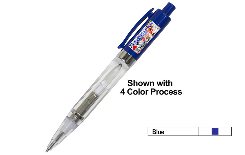 Light Up Pen with BLUE Color LED Light